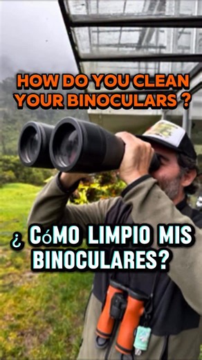 POV: I rinse my @swarovskioptik_birding binoculars and trigger mass panic 💦🔭😂 . POV: enjuago mis binoculares y la gente entra en pánico 💧😬 | Diego Calderon