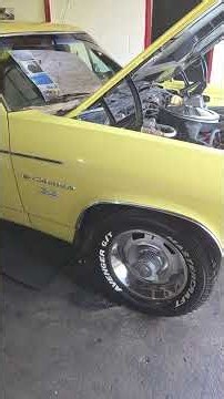 1972 El Camino SS T7 Tuxedo — Numbers Matching CKW — Barn Find to Show Car