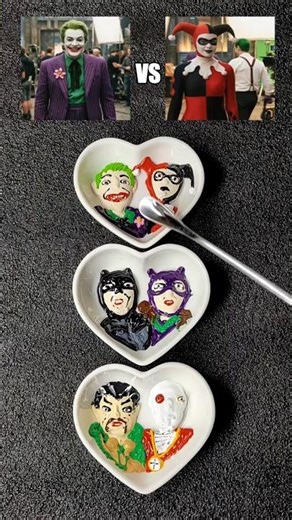 Batman Color Mixing #colormixing #satisfying #colors