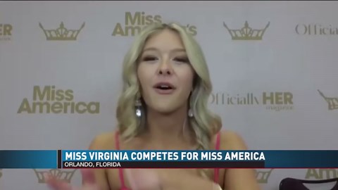 Miss Virginia competes for Miss America crown
