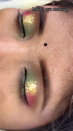 Stunning Multi Eye Makeup Tutorial