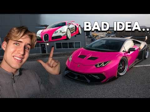 I Tried Turning My Lambo Into a Bugatti Veyron!