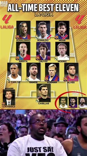 La Liga All-Time Best Eleven⚔️🏆