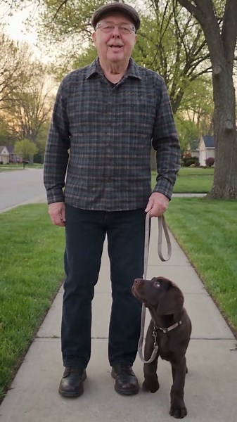Chester Learns Not to Pull on the Leash | Labrador Puppy Training #Shorts