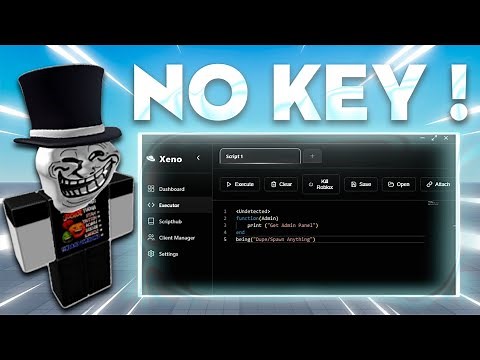 Roblox Executor "XENO" - How To EXPLOIT on Roblox After Update for PC (WORKING)