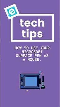 How to use your Microsoft Surface Pen as a mouse #shorts