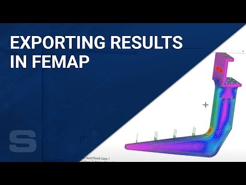 Exporting Results in Femap