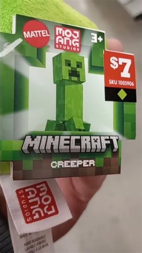 Minecraft Creeper Plush at Family Dollar !!