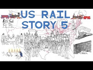 The First Transcontinental Railroad - US Rail History Part 5