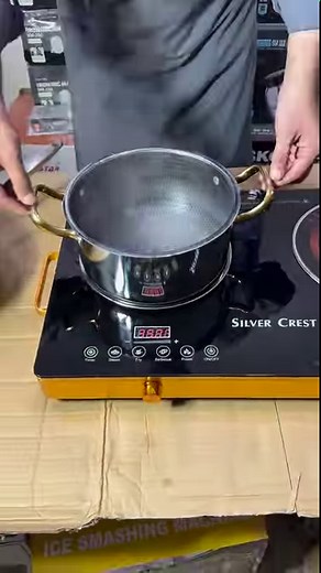 Germany lot silver crest double burner infrared cooker | Every home need official