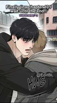 He confessed on the streets while crying finally! jinx chapter 101 undate #manhwa #manhwaedit #bl