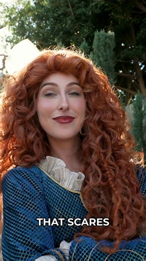 Fantasy Travelers on Instagram: "Merida’s Biggest Fears Revealed at Disneyland! 🐻 ✨ @disneyparks #disneyland #merida #brave #disney #disneyprincess"