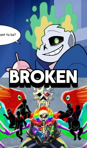 The 2 STRONGEST Sans In The Underverse! #undertale #sans #undertaleau #ccart