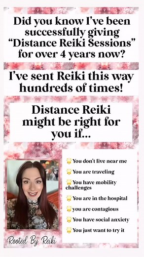 🧚🏻‍♂️Reiki is energy. And energy travels through all distance, space, and time!🧚🏻‍♀️A special connection is made when working with a client who is physically somewhere else than me. 🧚🏼Clients often report feeling gentle waves of energy wash over them, tingling, buzzing, various emotions come and go, colors, memories, and a peaceful clearheadedness. 🙋🏻‍♀️Book your Distance Reiki session with me today. rootedbyreiki.com (Link in bio)-Caroline💜#reiki #reikihealing #distancereiki #energyhea