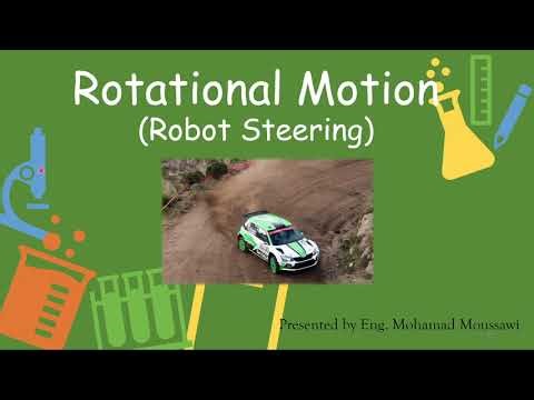 3: Two-Wheel Robot Steering: Rotational Motion