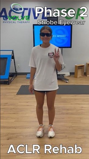 ACL Rehab: Strobe Eyewear & Y-Balance Test (13 Weeks Post-Op)