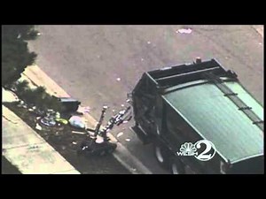 Device Explodes Inside Garbage Truck