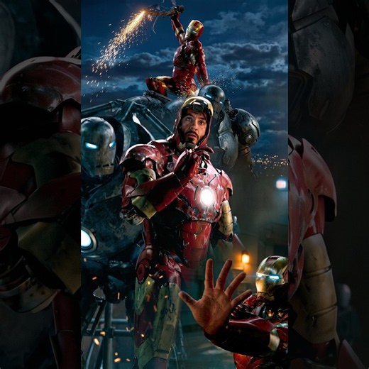 Iron Man Fights Iron Monger In An Intense Battle #ironman #tonystark #avengers #mcu #marvel #movie