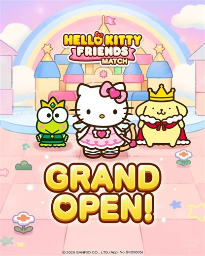 LINE Games、マッチ3パズルゲーム『ハローキティフレンズマッチ』のグローバル正式サービスを開始！ | gamebiz