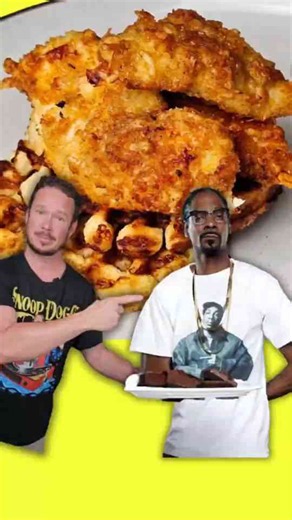 Keto chicken and waffles with Snoop a tasty low carb twist