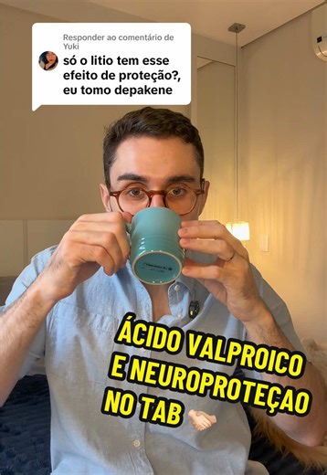 Respondendo a @Yuki Ácido valproico também protege o cérebro no transtorno bipolar como o lítio? A biologia sugere que sim, com efeitos ligados à plasticidade neuronal, BDNF e redução da toxicidade glutamatérgica. Mas quando olhamos os estudos clínicos em humanos, a evidência de neuroproteção ainda não é tão consistente quanto a do lítio. Ou seja: o potencial existe, mas o peso das evidências é diferente. 1. Berk M, Kapczinski F, Andreazza AC, et al. Pathways underlying neuroprogression in bipol