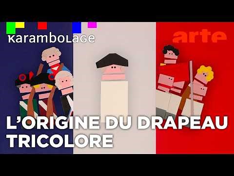 Bleu, blanc, rouge : des couleurs qui intriguent - Karambolage - ARTE