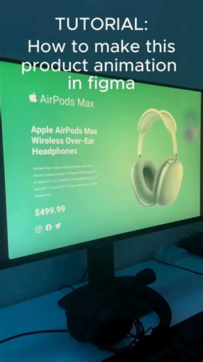 Waleed Khan on Instagram: "Turn a static product into a smooth Figma animation (quick tutorial) Here’s how I create a clean product animation in Figma using simple slide duplicates + smart easing. Perfect for ads, landing pages, and product showcases. Save this and try it on your next design. #Figma #FigmaTutorial #FigmaAnimation #ProductAnimation #UIDesign #UIUX #DesignTips #MotionDesign #ProductDesign #AdDesign #CreativeProcess #WaleedKhan"