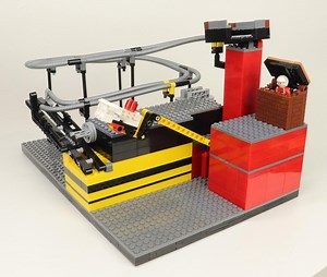 LEGO MOC-132271 Loop module #3 Roller coaster of balls. (Technic 2022)