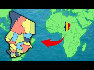 Chad - Geography of the 23 Regions