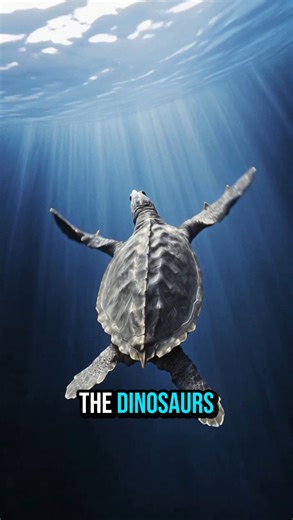 The Leatherback Sea Turtle is the largest sea turtle and the only species without a hard, bony shell. 🐢🥚 Its lifespan is largely a mystery, with estimates ranging from 45 to over 100 years. 🤯❓ This ancient reptile has existed in its current form since the age of the dinosaurs, surviving the mass extinction event 65 million years ago. 🦖 Leatherbacks are unique deep divers, reaching depths of nearly 4,000 feet, and they migrate thousands of miles across the ocean. 🌊🗺️ #LeatherbackTurtle #Sea