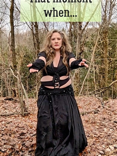 Wait for it! When nature and belly dance come together! #dancingoutside #fusiondance #bellydance #dancetiktok #dance