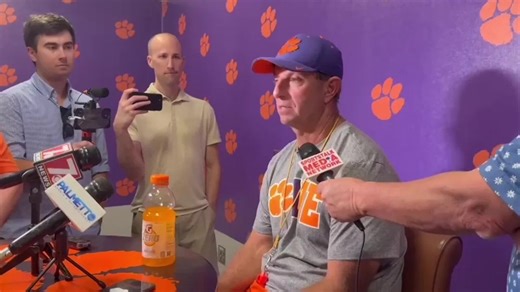 Dabo Swinney recaps Clemson football's first preseason scrimmage in 2025