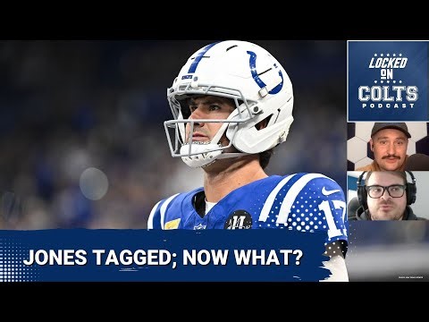 TAG: Indianapolis Colts Use TRANSITION TAG On Daniel Jones | What's Next for Jones, Alec Pierce?