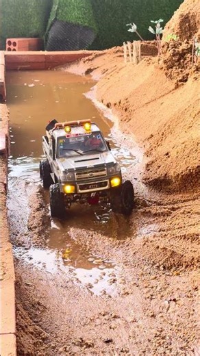 RC Toyota Hilux 4x4 Off-Road Adventure | Miniature Truck & Dirt Road Challenge