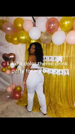 Color theme drinks party 🎉.