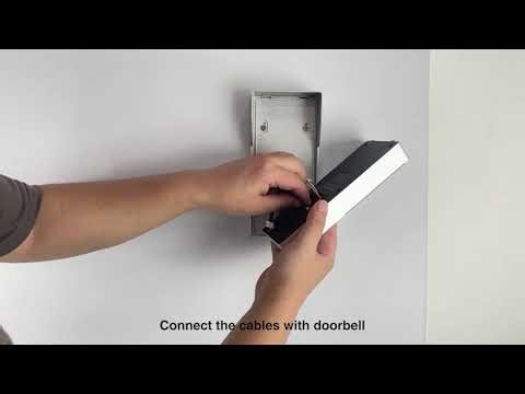 How to Install the TMEZON 4-Wire Intercom System? Model: MZ-IP-V728TW+MZ-VDP-NE160