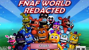 Fnaf World Redacted Thinknoodles