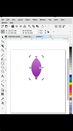 CorelDraw Tricks and Tips ⭐ #coreldraw #shortvideo #tipsandtricks #youtubeshorts