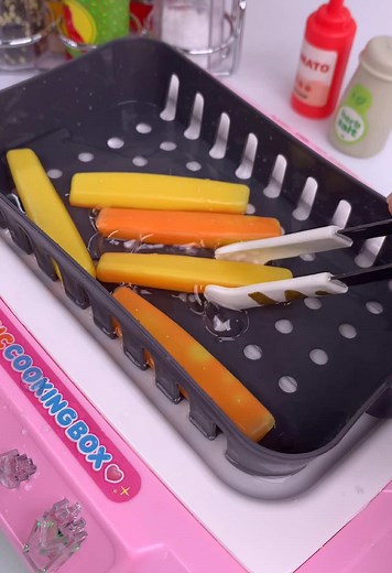 DingJoy 딩조이 (@dingjoyy) - Satisfying ASMR Toy Cooking: Frying Food Toys Review