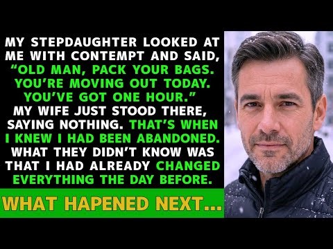 My Stepdaughter Said, “Pack Your Bags. You Have One Hour.” My Wife Said Nothing—But I Was Ready