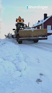 Winter road maintenance in northern Sweden with SharqEdges and Kaj Johansson performing the maintenance. ***** Vinterväghållning i norra Sverige med SharqEdges och Kaj Johanssons Åkeri. . . . . . #olofsforssteel #qualitysteel #SharqEdges #madeinsweden #roadmaintenance #snowplowing #snöröjning #makeyourownway | Olofsfors