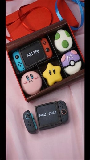 今年も作りました｜ゲーム好きに贈るチョコレートクッキー #バレンタイン #任天堂 #チョコレート #クッキー #nintendo #ゲーム #game