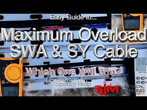 SWA vs SY Cable MAXIMUM LOAD TEST - Which Cable Wins?