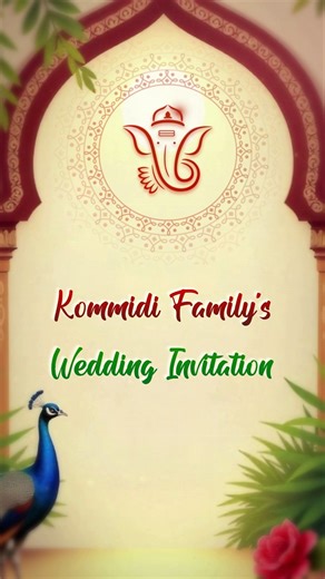 wedding invitation video #flute #music #nocopyrightmusic #wedding