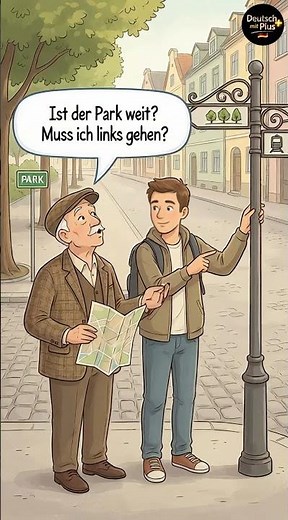 Deutsch lernen A1 – Nach dem Weg fragen | Einfache Dialoge im Alltag