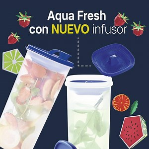 ¡Agua y sabor para refrescarse este verano! Prepara infusiones de menta, frutos rojos y más. 🍉 🍋 | Tupperware México