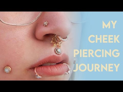 My Cheek Piercing Journey