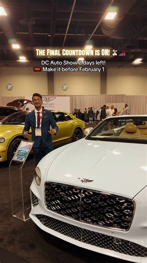 There are only 2 days left to experience the 2026 DC Auto Show! Don’t miss your chance to see the 1-of-1 Aston Martin Vanquish Volante, and the future of driving at the DC eDrives exhibit. Get to the Walter E. Washington Convention Center before we close out on February 1. See you on the floor! #DCAutoShow #WashingtonDC #CarLovers #FinalCall #DCTakeover