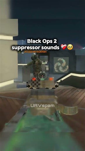 BO2 suppressor sounds 🥹 #callofduty