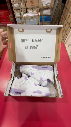 3.5K views · 31 reactions | Jordan 4 purple oreo  #jrpsneakers #highlights | JRP Sneakers | Facebook